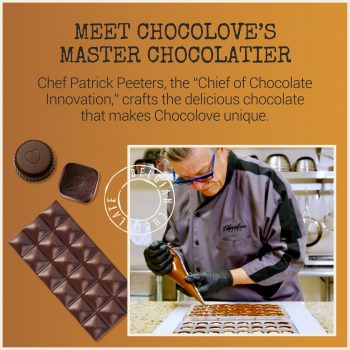 Meet Chocolove's Master Chocolatier, Chef Patrick Peeters