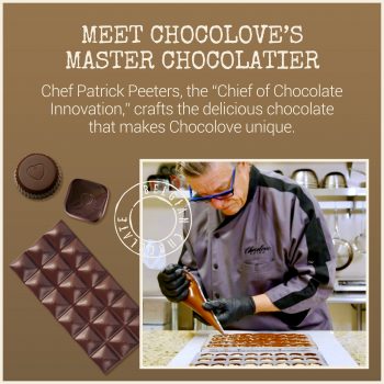 Meet Chocolove's Master Chocolatier, Chef Patrick Peeters