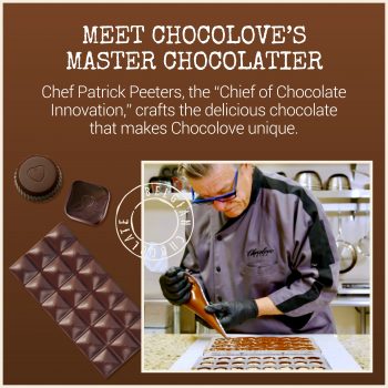 Meet Chocolove's Master Chocolatier, Chef Patrick Peeters