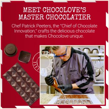 Meet Chocolove's Master Chocolatier, Chef Patrick Peeters