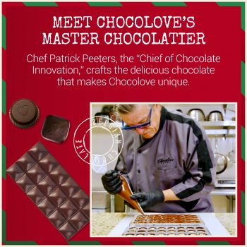 Meet Chocolove's Master Chocolatier, Chef Patrick Peeters