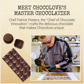 Meet Chocolove's Master Chocolatier, Chef Patrick Peeters