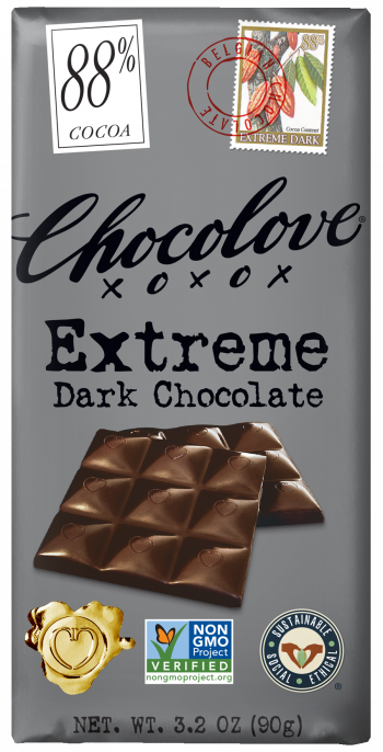 Chocolove Extreme Dark Chocolate 88% Cocoa