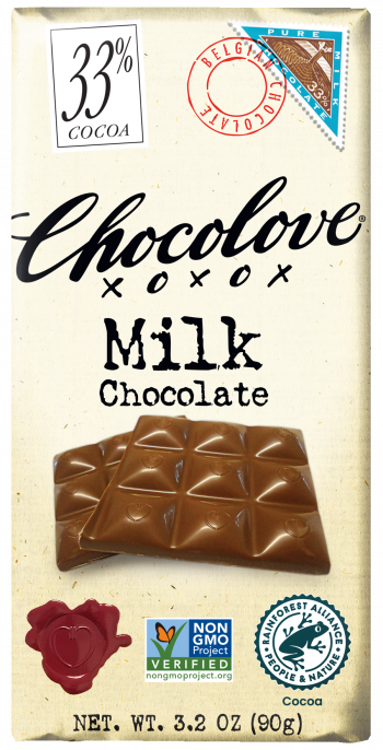 Chocolove Milk Chocolate 33% Cocoa